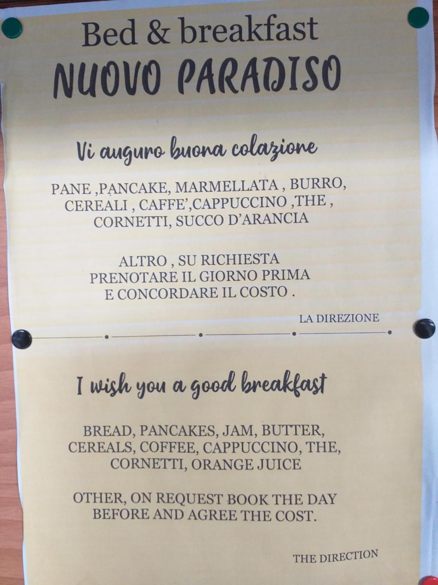 B&B Nuovo Paradiso Pescia Eksteriør bilde